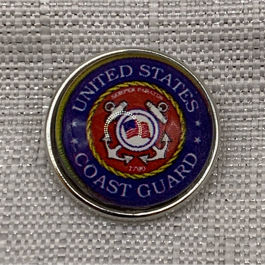 Coast Guard - Snap Button Charm - Oh Snap!
